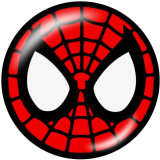 20MM Marvel glass snaps buttons