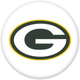 20MM team Sport glass snaps buttons