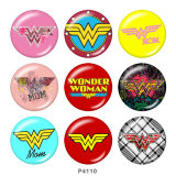 20MM Marvel glass snaps buttons
