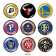 20MM team Sport glass snaps buttons