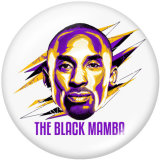 20MM basketball glass snaps buttons