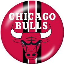 20MM team Sport glass snaps buttons