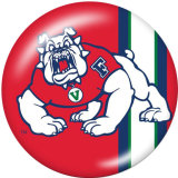 20MM team Sport glass snaps buttons