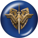 20MM Marvel glass snaps buttons
