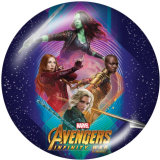 20MM Marvel glass snaps buttons