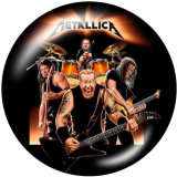 20MM band glass snaps buttons