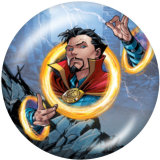 20MM Marvel glass snaps buttons
