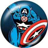 20MM Marvel glass snaps buttons