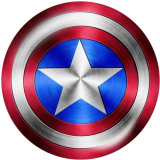 20MM Marvel glass snaps buttons
