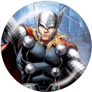 20MM Marvel glass snaps buttons