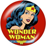20MM Cartoon glass snaps buttons
