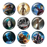 20MM Marvel glass snaps buttons