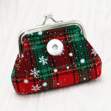 Snaps coin purse Storage bag fit 18mm snap button jewelry