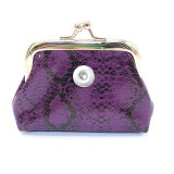 Snaps coin purse Storage bag fit 18mm snap button jewelry