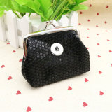 Snaps coin purse Storage bag fit 18mm snap button jewelry