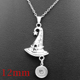 Necklace 46cm chain fit 12MM chunks snaps jewelry