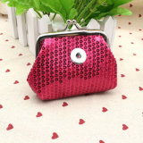 Snaps coin purse Storage bag fit 18mm snap button jewelry