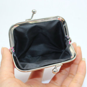 Snaps coin purse Storage bag fit 18mm snap button jewelry
