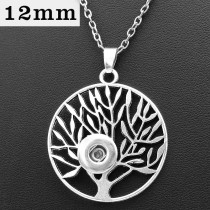 Necklace 46cm chain fit 12MM chunks snaps jewelry