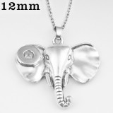 Sunflower Flower Butterfly cross Necklace 46cm chain fit 12MM chunks snaps jewelry