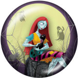 20MM Halloween Print glass snaps buttons