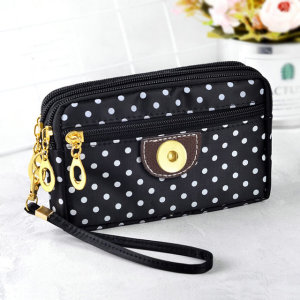 Snaps coin purse Storage bag Clutch bag fit 18mm snap button jewelry