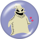 20MM Halloween Print glass snaps buttons
