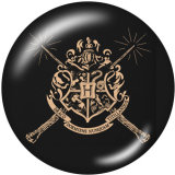 20MM Harry Potter Print glass snaps buttons