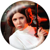 20MM Star Wars Print glass snaps buttons