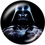 20MM Star Wars Print glass snaps buttons