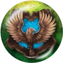20MM Harry Potter Print glass snaps buttons