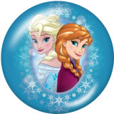 20MM Frozen Print glass snaps buttons