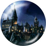 20MM Harry Potter Print glass snaps buttons