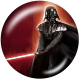 20MM Star Wars Print glass snaps buttons