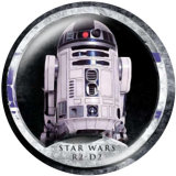 20MM Star Wars Print glass snaps buttons
