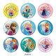 20MM Frozen Print glass snaps buttons