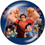 20MM Print glass snaps buttons