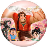 20MM Print glass snaps buttons