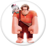 20MM Print glass snaps buttons
