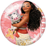 20MM Vaiava Print glass snaps buttons