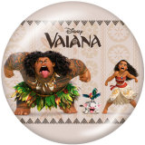 20MM Vaiava Print glass snaps buttons