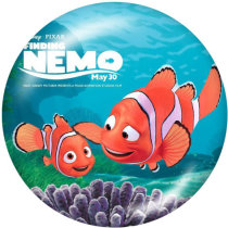 20MM Finding Nemo Print glass snaps buttons