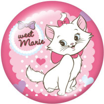 20MM cat  Print glass snaps buttons