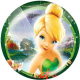 20MM spirit Print glass snaps buttons