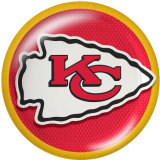 20MM team Sport glass snaps buttons