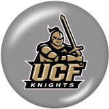20MM UCF Team LOGO  Sport glass snaps buttons