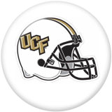 20MM UCF Team LOGO  Sport glass snaps buttons