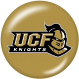 20MM UCF Team LOGO  Sport glass snaps buttons