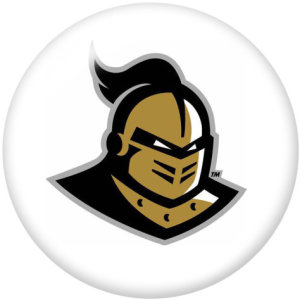 20MM UCF Team LOGO  Sport glass snaps buttons