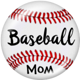 20MM GIGI MOM family Print glass snaps buttons